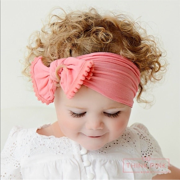 pom pom headband baby